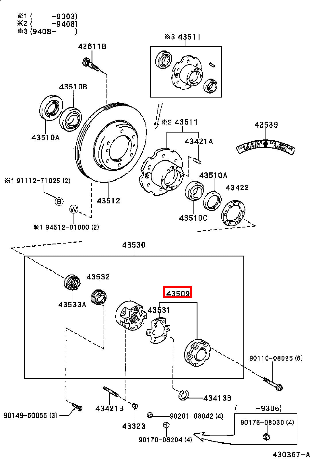 Genuine LandCruiser VDJ79 VDJ78 VDJ76 Front Free Wheel Hub Cap