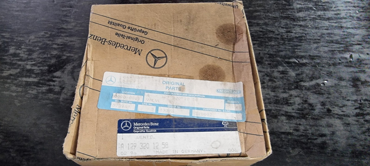 Mercedes W129 Hydraulic Suspension Valve A 129 320 12 58