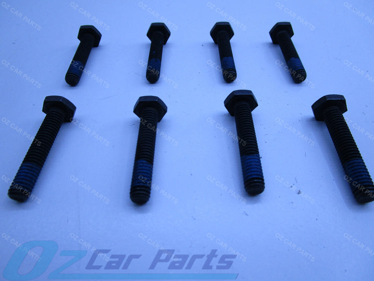 X-8 GENUINE MANUAL FLYWHEEL BOLTS SET FOR VY V6 HOLDEN COMMODORE GETRAG GEARBOX