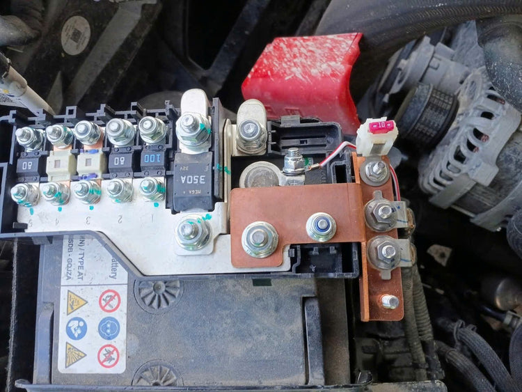 Ford Next Gen Ranger Power Distribution Fuse Box Kit Heavy Duty Busbar & Lugs