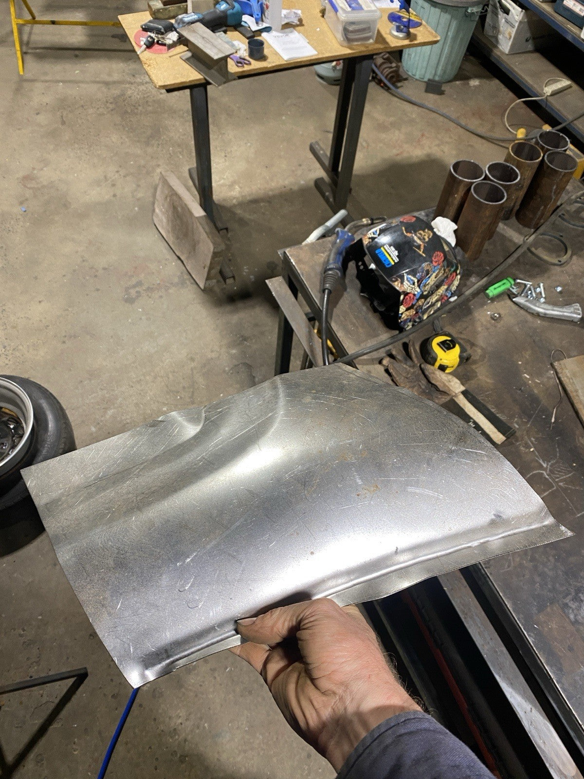 Mazda RX4 Coupe 929 Rear Window / Roof Rust Repair Section.