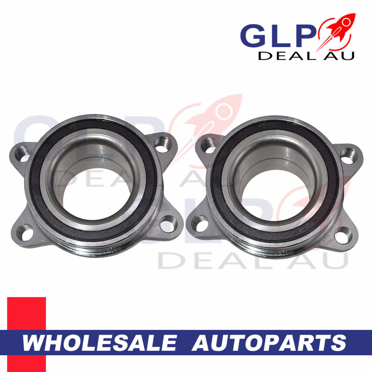 2x Front Wheel Hub Bearing For Nissan Elgrand E51 With ABS 2002-2010