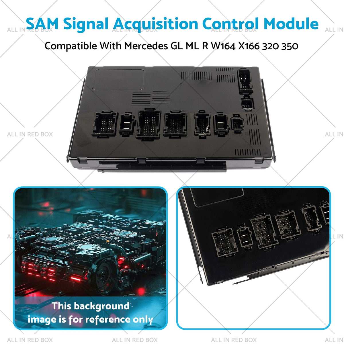 Rear SAM Control Module 1649005401 Suitable for Mercedes W164 X166 GL320 ML350