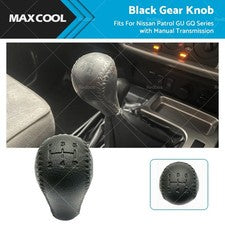 Black Gear Knob Suitable for Nissan Patrol GU GQ Manual 02-19