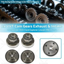 2x VVT Cam Gears Exhaust & Intake Suitable for Ford Explorer Lincoln MKX F-150