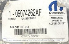 Genuine Dodge Caliber (2007 - 2012) Front Right Rubber Door Seal 5074262AF OEM