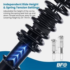 Adjustable Height Coilover For Mitsubishi 380 (DB) 2005-2008 3.8 i DB4