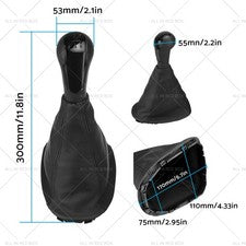 Boot 5 Speed Gear With Shift Knob Suitable for Holden Barina Spark (M300) 11-15