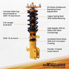 Coilover Suspension Set for Toyota Corolla E120 Matrix 2003-2008