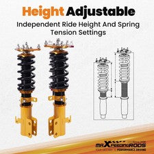 Coilover Suspension Set for Toyota Corolla E120 Matrix 2003-2008