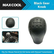 Black Gear Knob Suitable for Nissan Patrol GU GQ Manual 02-19