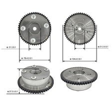 Camshaft Gear Suitable for Hyundai Elantra 2011‑2016 1.8L Series