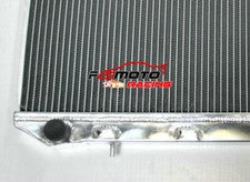 Aluminum Radiator + fan For Nissan Primera P10 1.6 2.0 MT With Cap 1990-1996 95