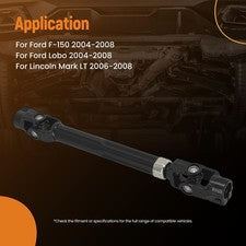 New Lower Steering Shaft Rag-Joint Universal U-Joint for Ford F150 Lincoln Mark