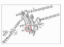 Mercedes M100, M116 & M117 - Chain Guide Rail - 116 050 27 16, 1160502716
