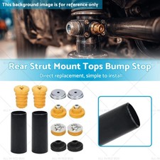 Pair Rear Strut Mount Tops Bump Stop Suitable For BMW 1' E87/E88 3'E 91/E92/E90