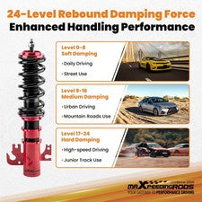 Lowering Coilover Kit for Holden VY VZ Commodore Sedan 02-07 24-Level Damping