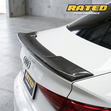Carbon Fibre Rear Boot Spoiler S3 Style for Audi A3 8V Sedan 2014-2020