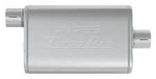 Pypes Performance Muffler Turbo 2-1/2 Offset Inlet 2-1/2 Centered (MVT13)