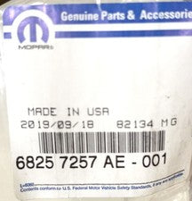 Genuine Jeep Grand Cherokee (2016-2022) Front Left Door Belt Seal 68257257AE OEM