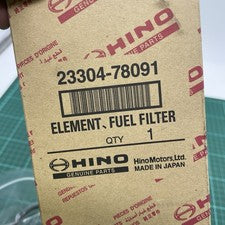 23304-78091 (2 Pack) Hino 165-195 to 2021 Genuine SUB-ASSY FUEL FILTER NOS
