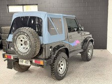 SUZUKI SIERRA SOFT TOP BLUE W/DARK TINT WINDOWS OZTOPZ