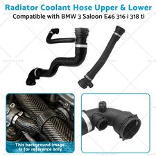 Radiator Coolant Hose Upper & Lower Suitable for BMW 3 Saloon E46 318 ti 316 i