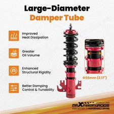 Lowering Coilover Kit for Holden VY VZ Commodore Sedan 02-07 24-Level Damping