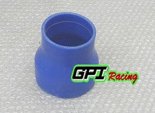 2.75 to 3 inch 70-76mm Silicone Straight Hose Reducer Turbo Coupler Pipe BLUE