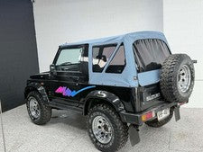 SUZUKI SIERRA SOFT TOP BLUE W/DARK TINT WINDOWS OZTOPZ