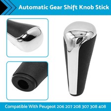 1PC Car Automatic Gear Shift Knob Stick Suitable For Peugeot 206 207 208 307 308