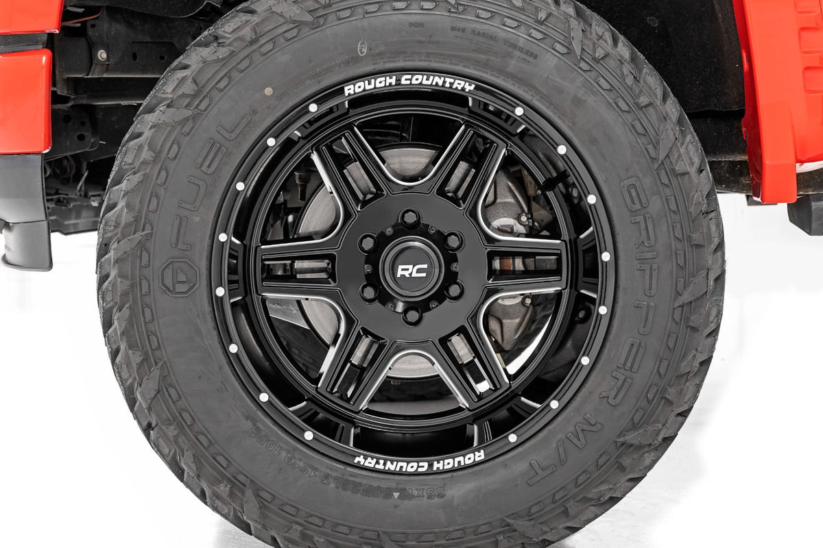 92 Series Gloss Black Milled Accents