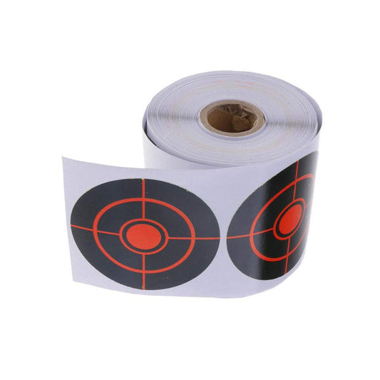 Shooting Target Self Adhesive Target Sticker Targets Splatter Reactive 250X or Roll - Frazy's Auto Parts