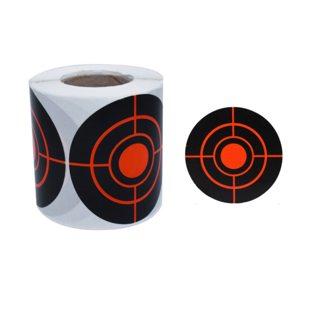 Shooting Target Self Adhesive Target Sticker Targets Splatter Reactive 250X or Roll - Frazy's Auto Parts