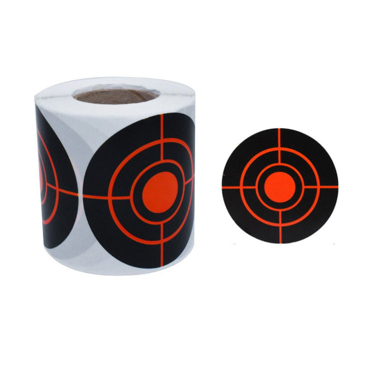 Shooting Target Self Adhesive Target Sticker Targets Splatter Reactive 250X or Roll - Frazy's Auto Parts