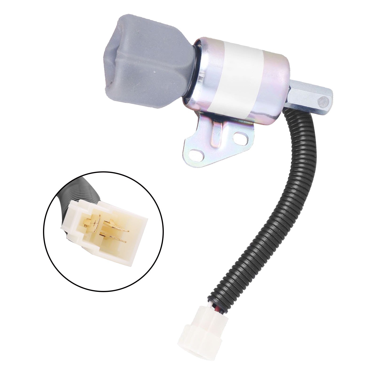 Shut Down Solenoid Suitable For Kubota Various Models 1756ES - 12SUC5B1S5 / 17520 - 60013 - Frazy's Auto Parts