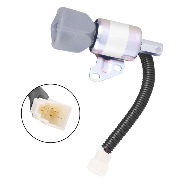 Shut Down Solenoid Suitable For Kubota Various Models 1756ES - 12SUC5B1S5 / 17520 - 60013 - Frazy's Auto Parts