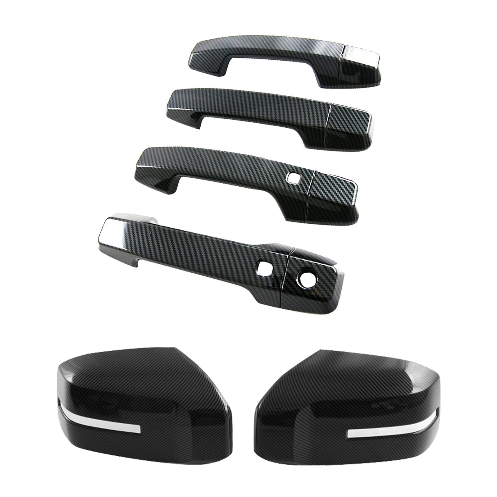 Side Door Mirror & Handle Covers Suitable For Mitsubishi Triton / L200 2023 - 2025 - Frazy's Auto Parts