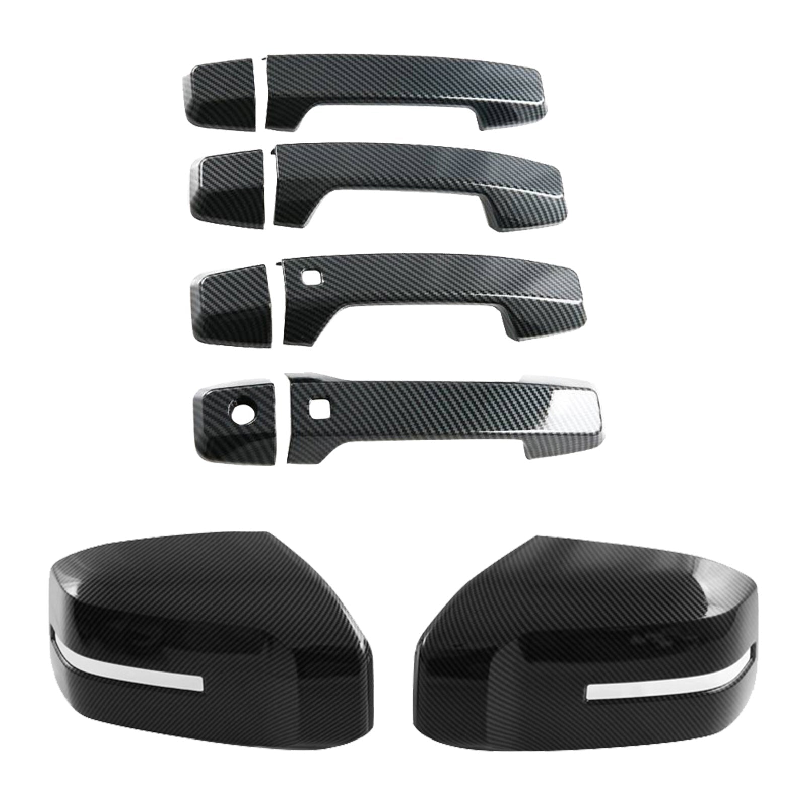 Side Door Mirror & Handle Covers Suitable For Mitsubishi Triton / L200 2023 - 2025 - Frazy's Auto Parts