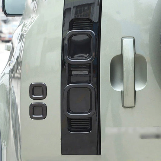 Smoked Blackened Tail Light Cover Suitable For Land Rover Defender 90 110 20 - 22 - Frazy's Auto Parts