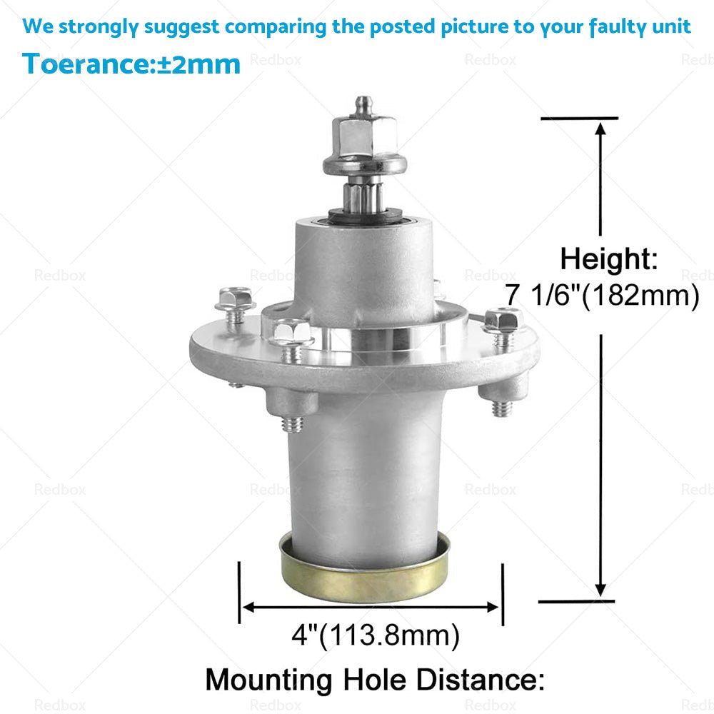 Spindle Assembly Suitable For Selected Husqvarna Mowers 539 1121 - 70 539112170 - Frazy's Auto Parts