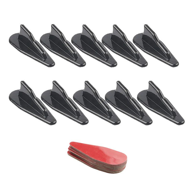 Spoiler Roof Wing Air Vortex Generator Set of 10 Diffuser Shark Fin Kit Suitable For Car - Frazy's Auto Parts