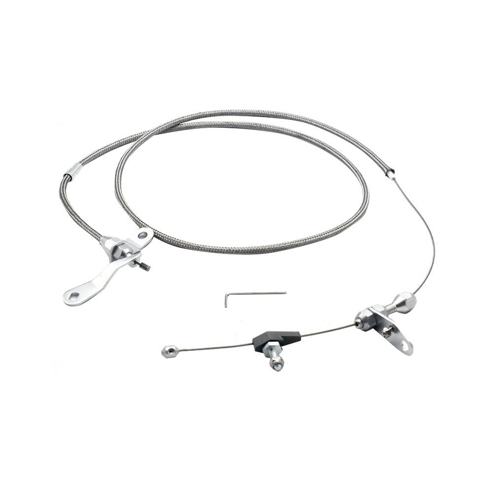 Stainless Kickdown Cable Suitable For Ford C4 Transmission C - 4 Detent - Frazy's Auto Parts