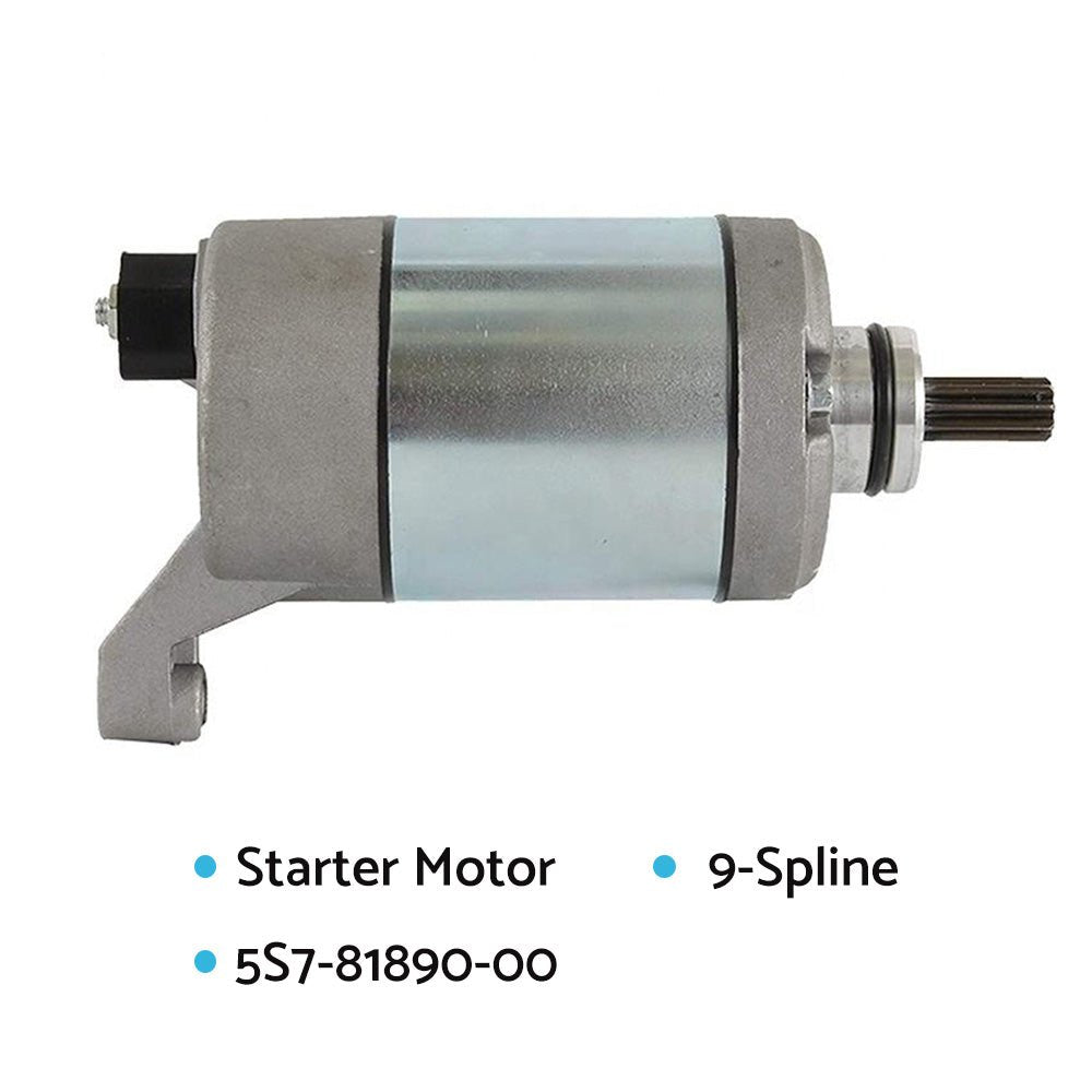 Starter 9 - Spline Suitable For Yamaha XVS1300 XVS950 V - Star Stryker 10 - 17 - Frazy's Auto Parts
