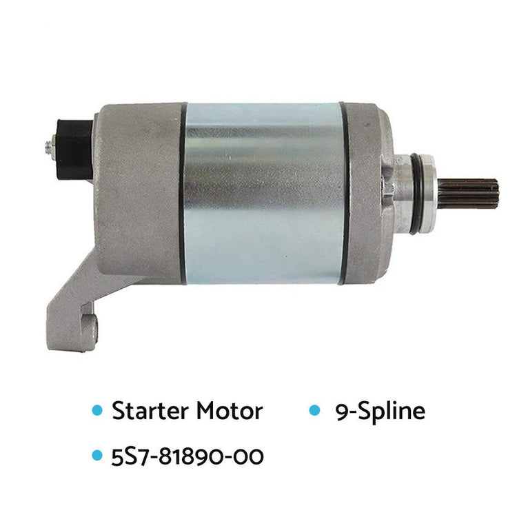 Starter 9 - Spline Suitable For Yamaha XVS1300 XVS950 V - Star Stryker 10 - 17 - Frazy's Auto Parts