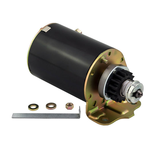 Starter Motor 16 Tooth 12V Heavy Duty Suitable For Briggs & Stratton Ride - On Mower 499521 - Frazy's Auto Parts