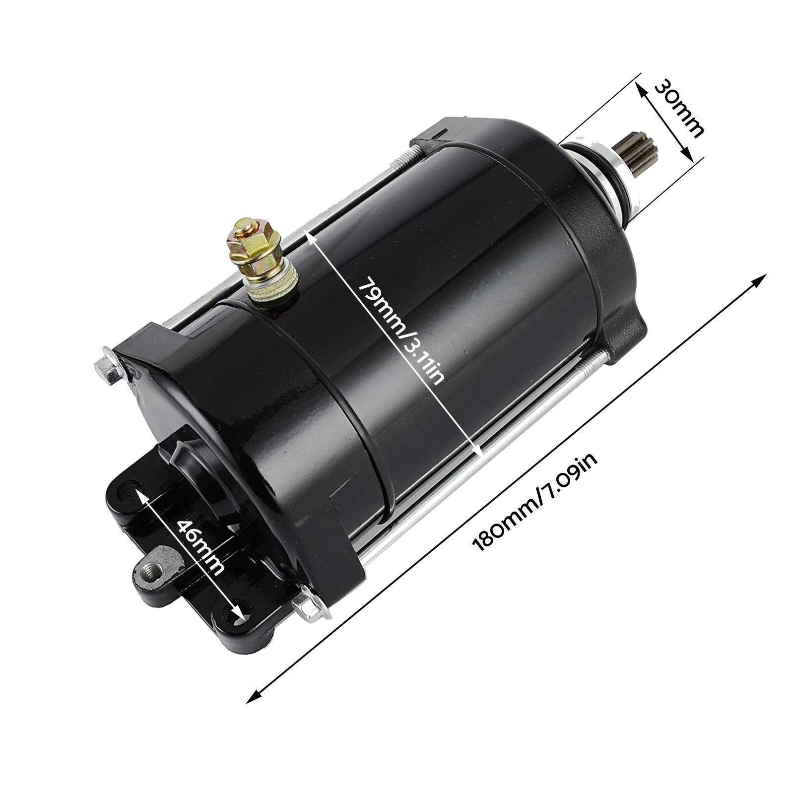 Starter Motor Suitable For Kawasaki Jet Ski 650 TS / X2 / SX / 650SX / JB650 / JF650, JS750 / JT900, JF650 / JT1100 & Sea - Doo GTX / GSX / LTD / XP / DI / RX - Frazy's Auto Parts