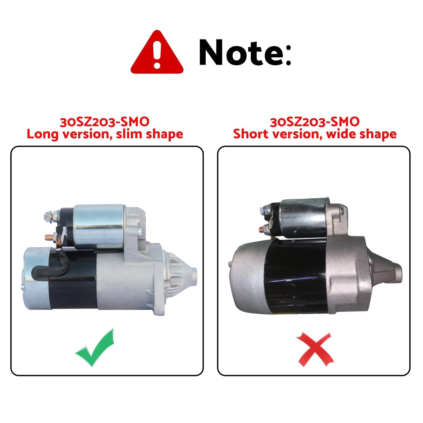 Starter Motor Suitable For Suzuki Vitara 1.6L G16A G16B G13B 1.3L Jimny SN413 M13A Swift - Frazy's Auto Parts