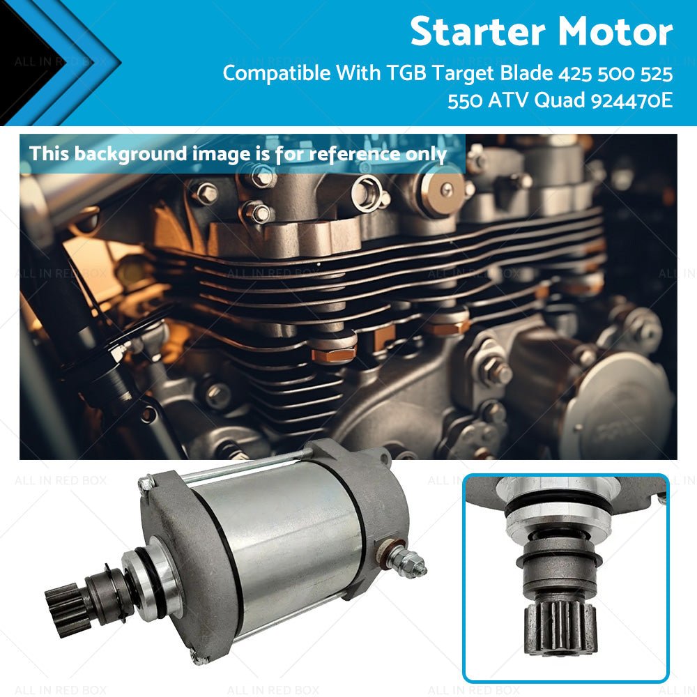 Starter Motor Suitable For TGB Target Blade 425 500 525 550 ATV Quad 924470E - Frazy's Auto Parts