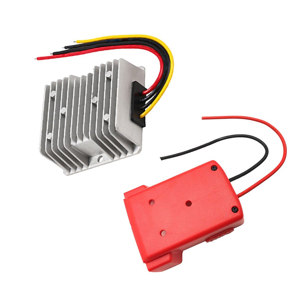 Step Down Voltage Converter Compatible with Milwaukee Battery Dock DIY Adapter - Frazy's Auto Parts